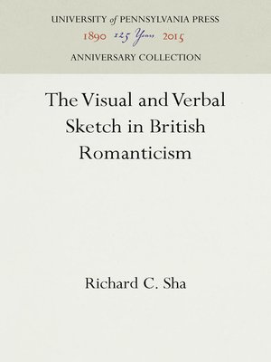cover image of The Visual and Verbal Sketch in British Romanticism